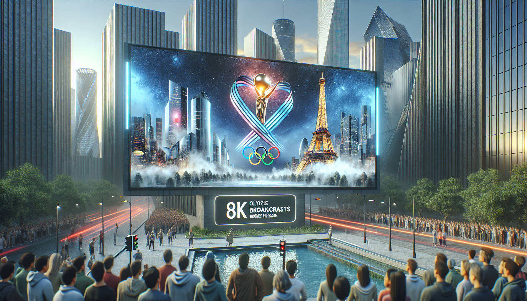 8K Broadcasts Set for the 2024 Paris Olympics, Yet Viewers Might Be Left Out