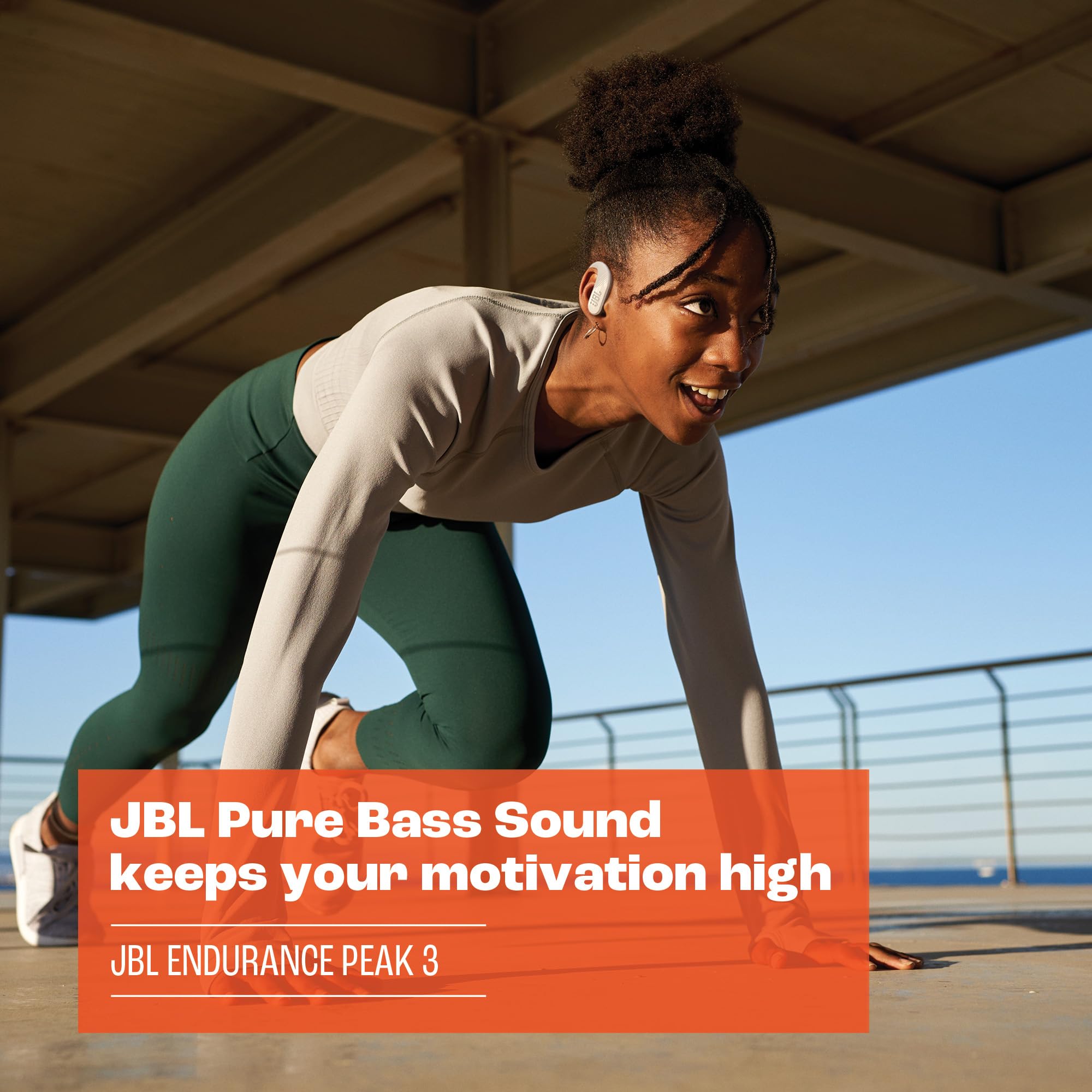 JBL Endurance Peak 3 TWS Sports Earbuds, Black Review