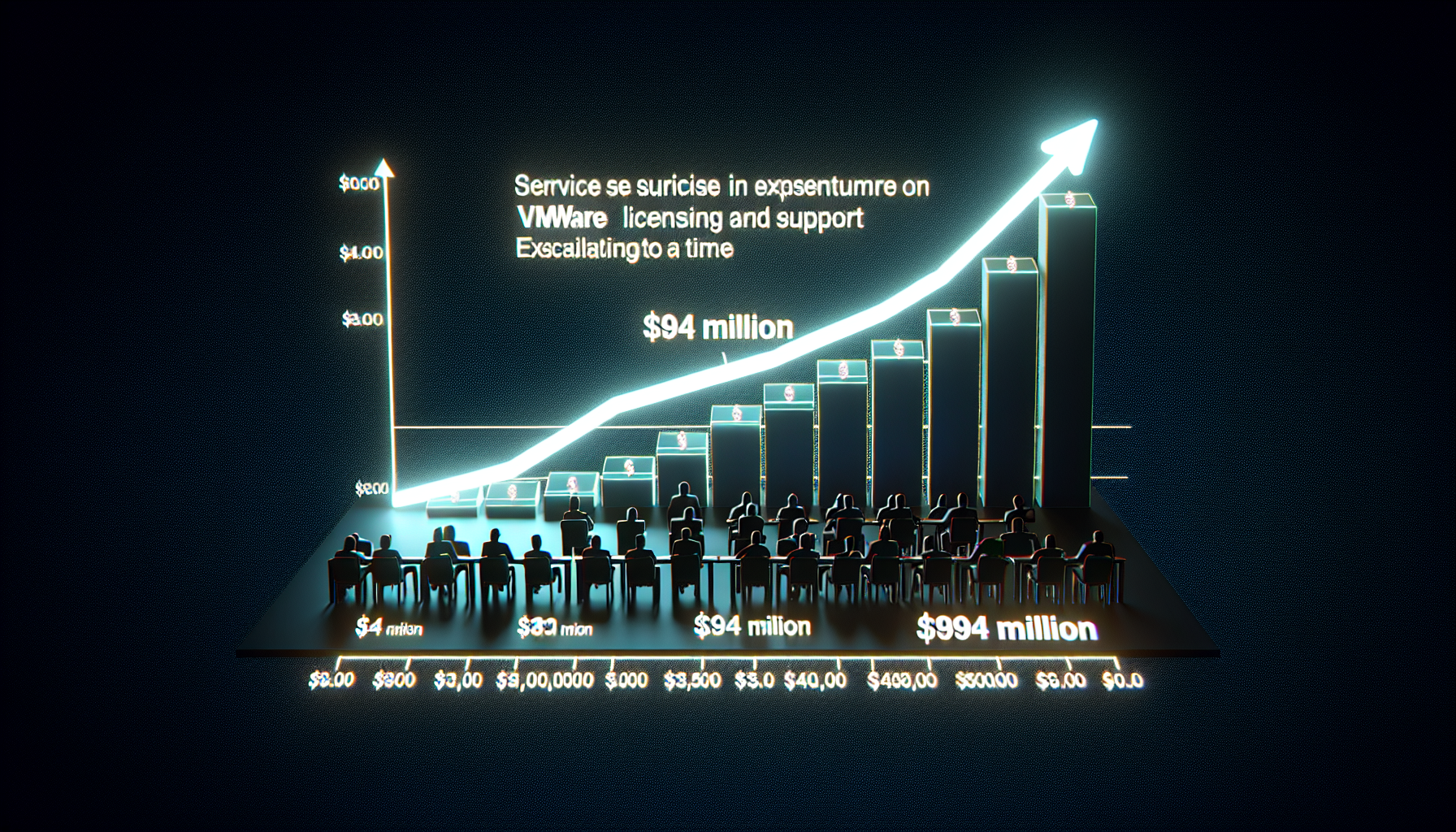 Services Australia's expenditure on VMware licensing and support has surged to $94 million.