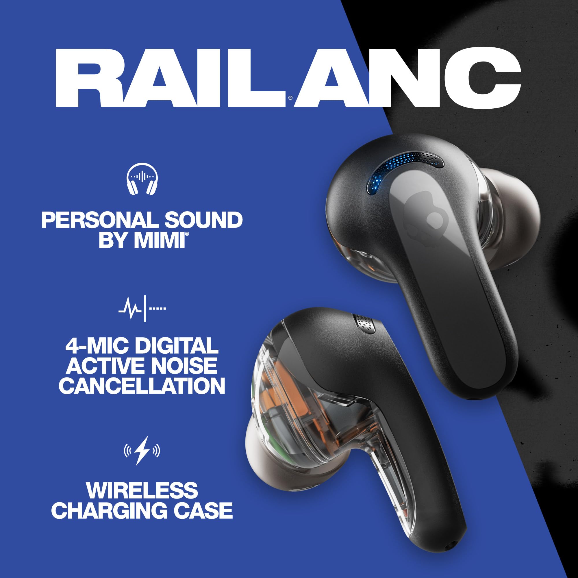 Skullcandy Rail ANC Wireless Earbuds Review