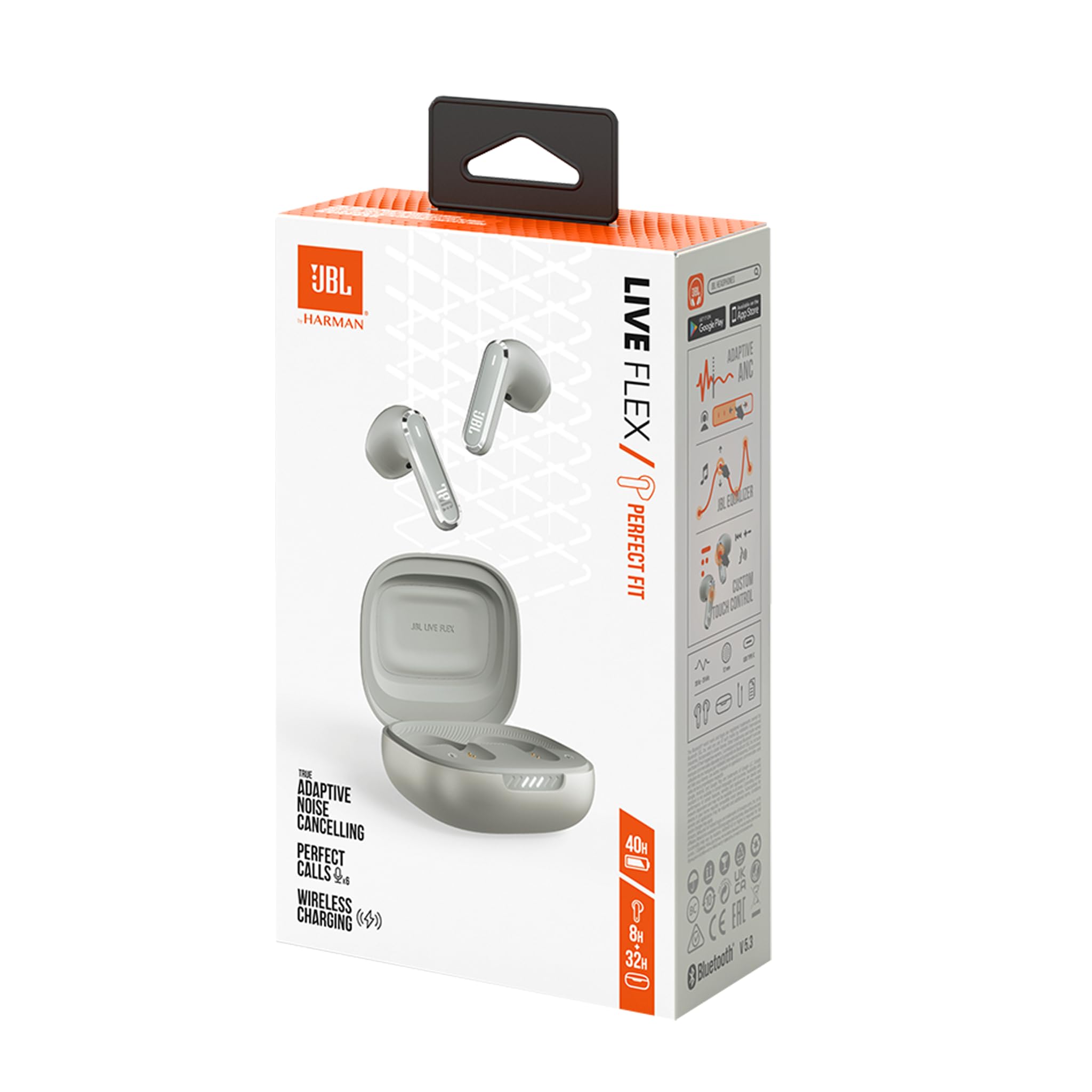 JBL Live Flex ANC True Wireless Stereo Earbuds, Silver Review