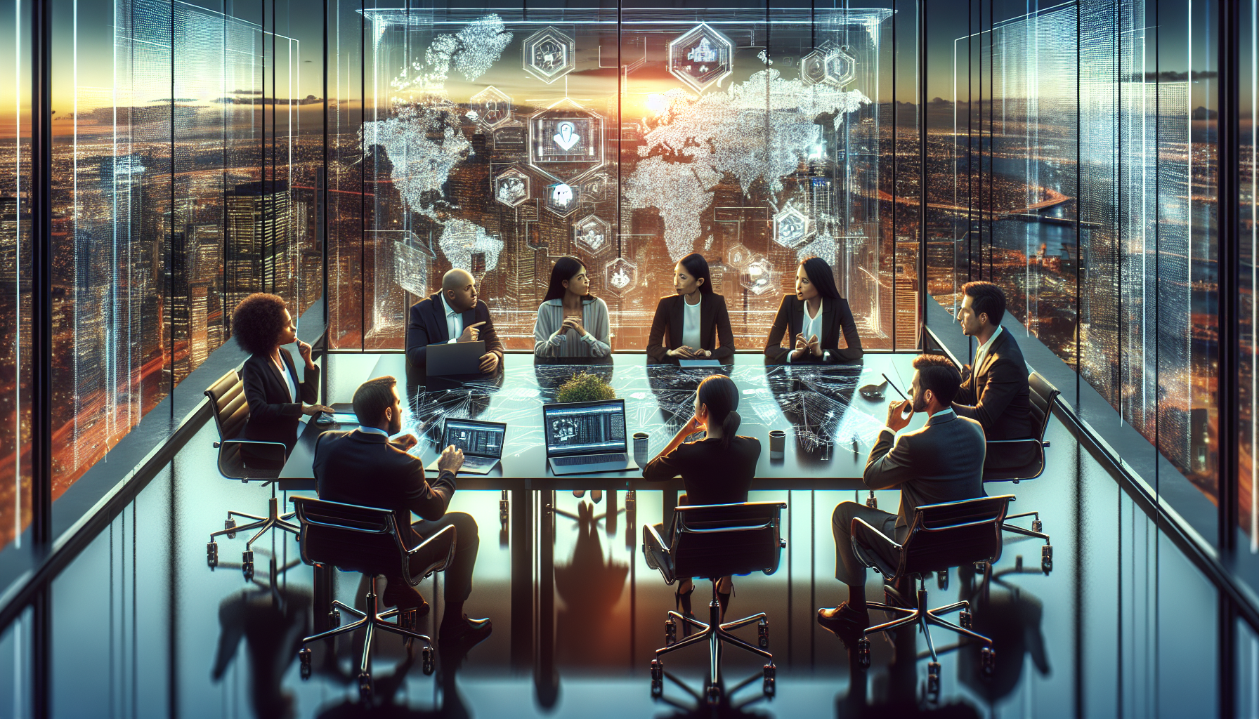 Stunning Highlights: A Visual Recap of the Skybox and BT Security Roundtable