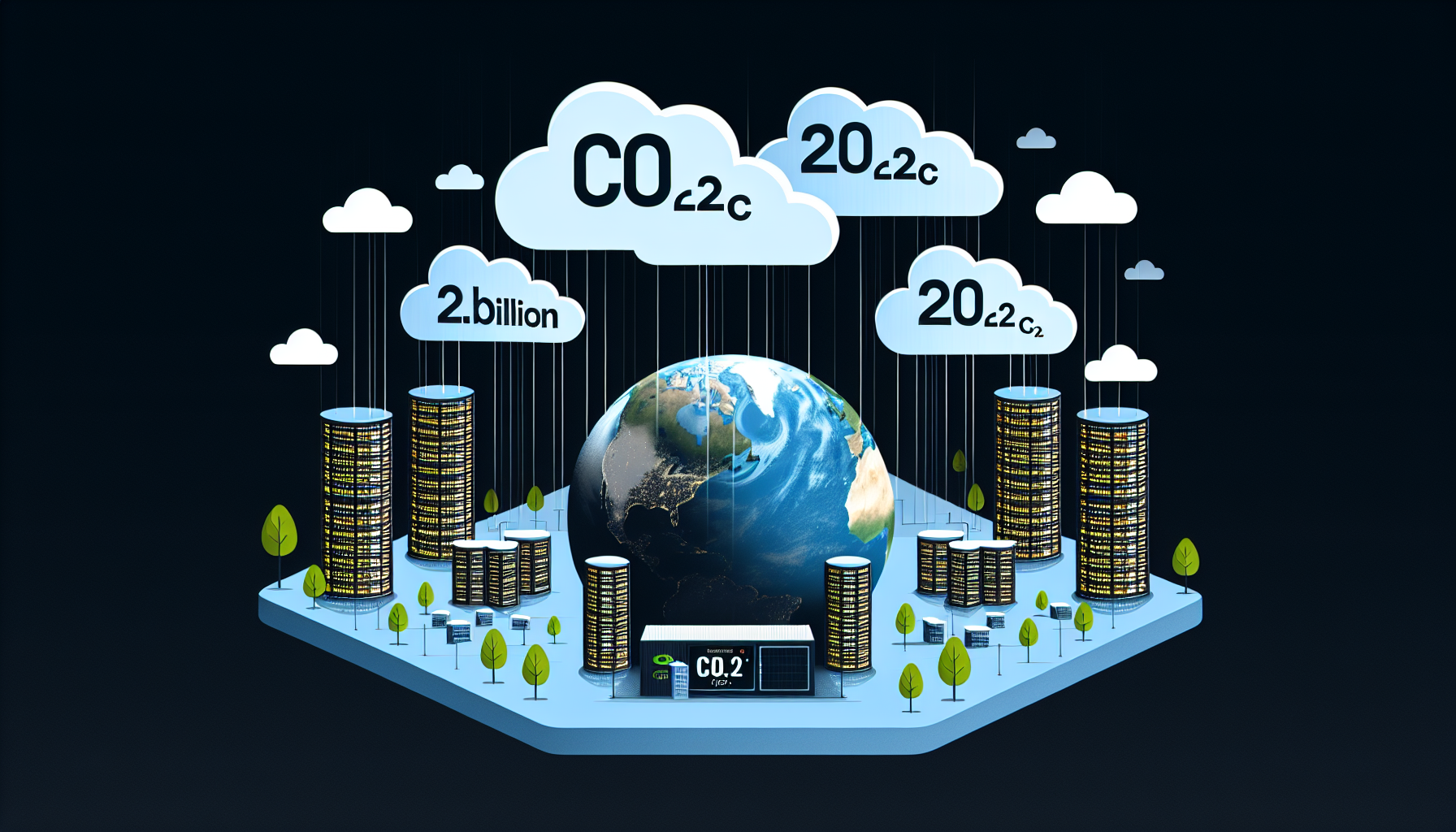 Data Centers Expected to Release 2.5 Billion Tonnes of CO2 Worldwide by 2030