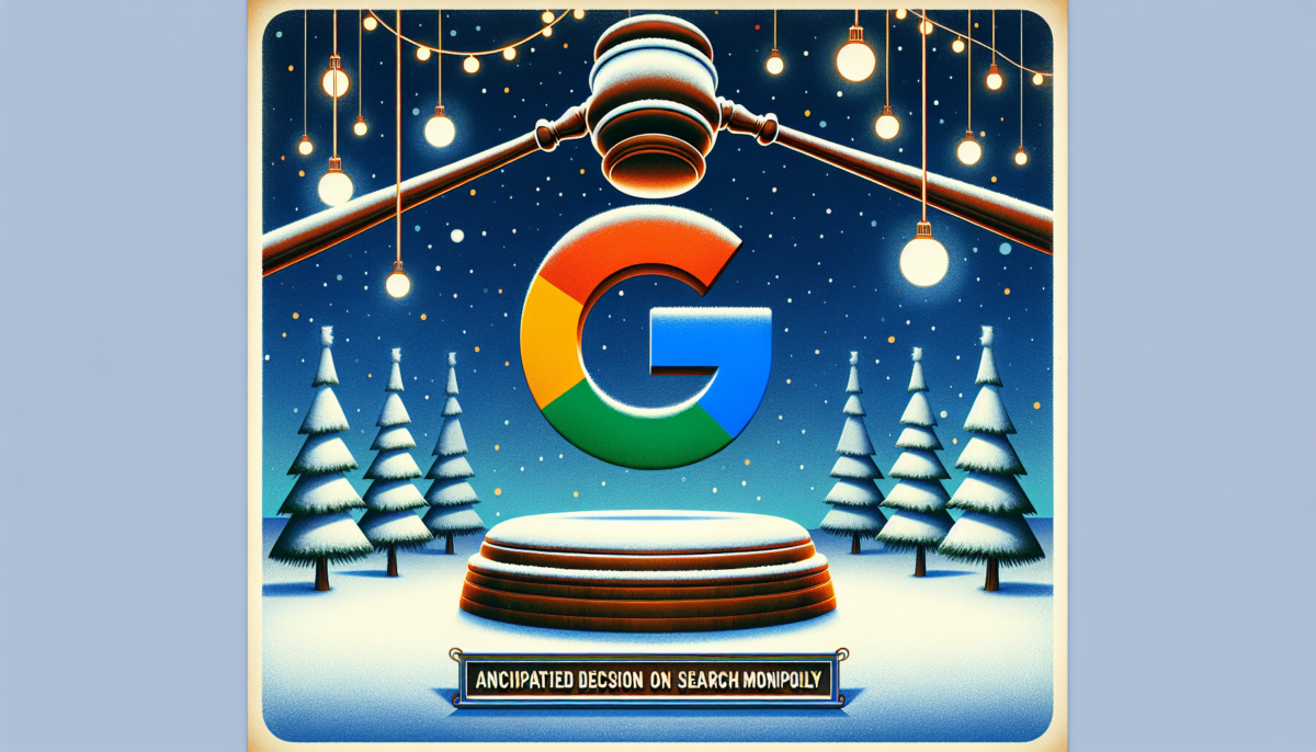 US Decision on Google Search Monopoly Anticipated by December