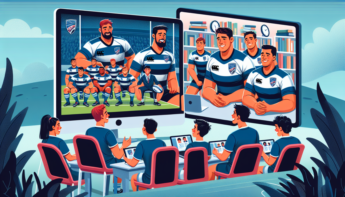 **Rabbitohs Introduce Athletes to Regional Classrooms Using Zoom Rooms Technology**