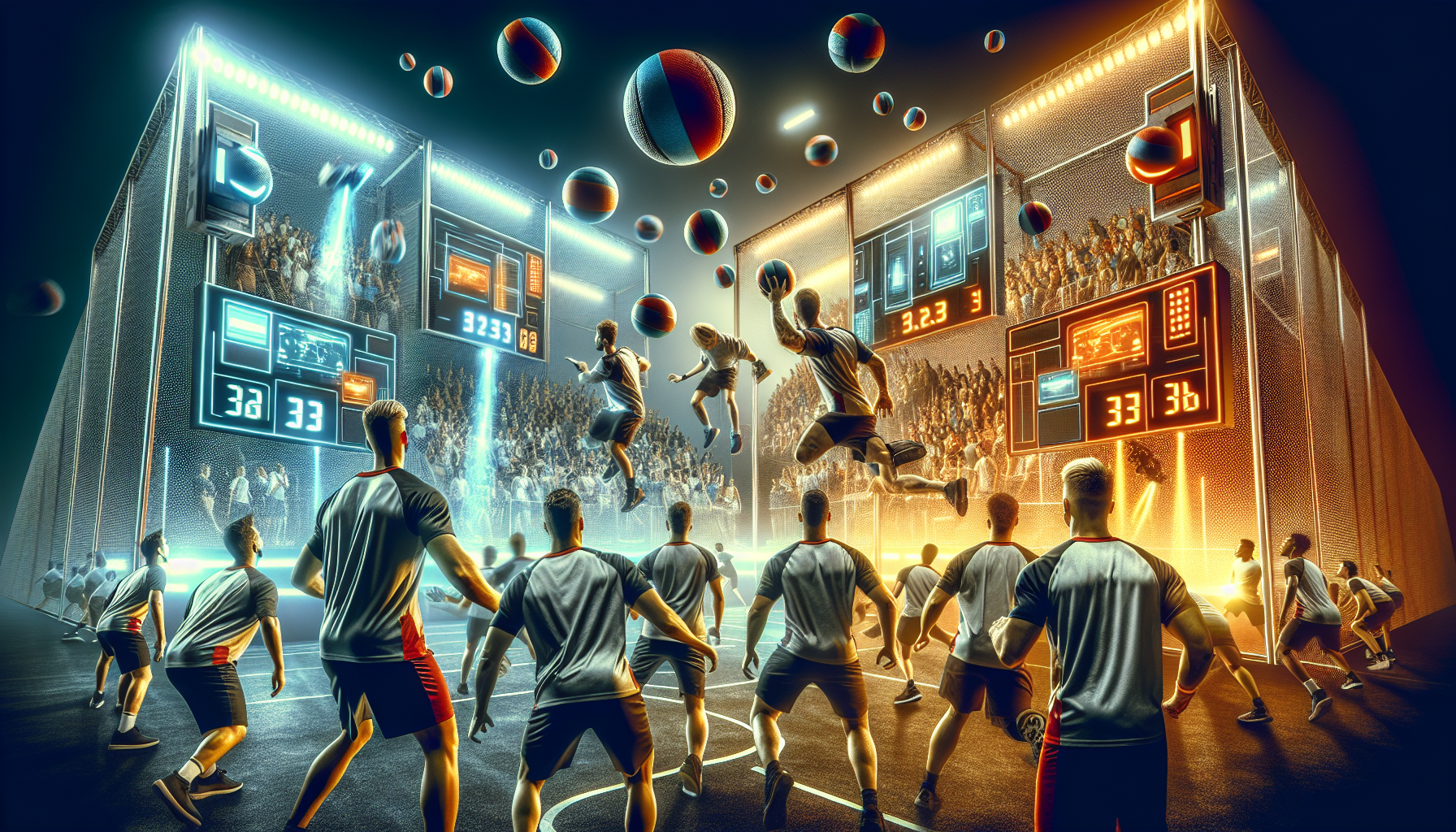 Red Bull Combines Technology, Sports, and Gaming in an Epic Dodgeball Showdown