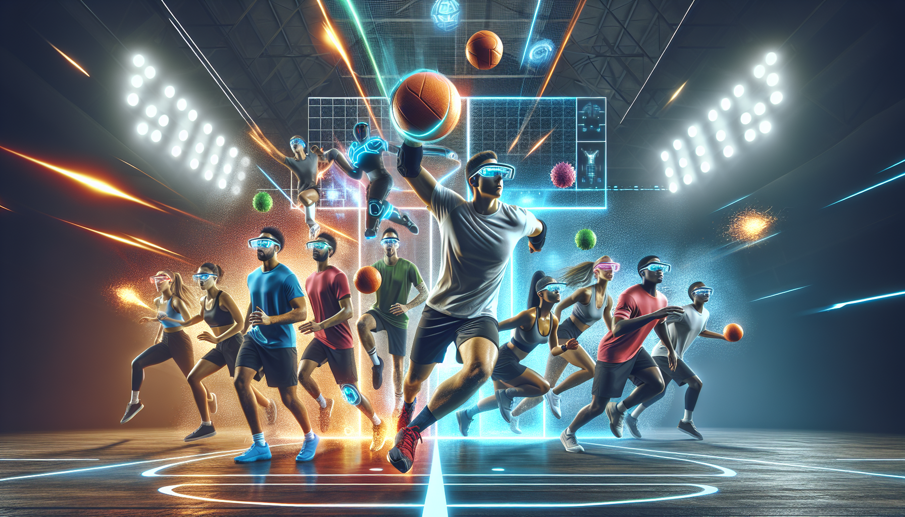 Red Bull Combines Technology, Sports, and Gaming in an Epic Dodgeball Showdown