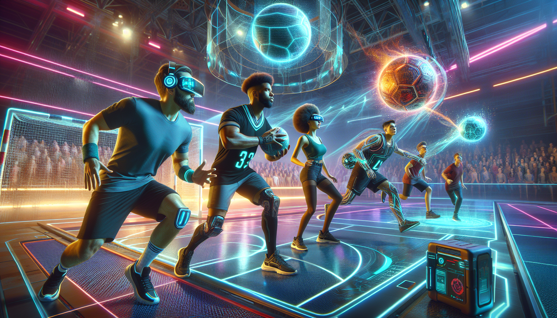 Red Bull Combines Technology, Sports, and Gaming in an Epic Dodgeball Showdown