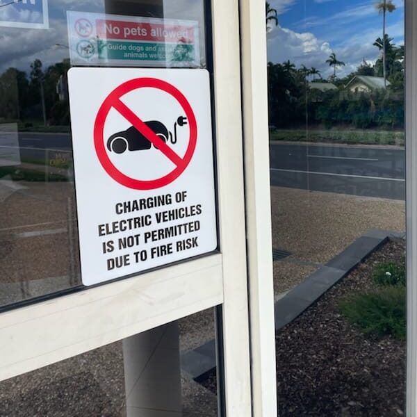 "Rockhampton Motel Bans EV Charging, Pointing to ‘Fire Hazard’ Issues"