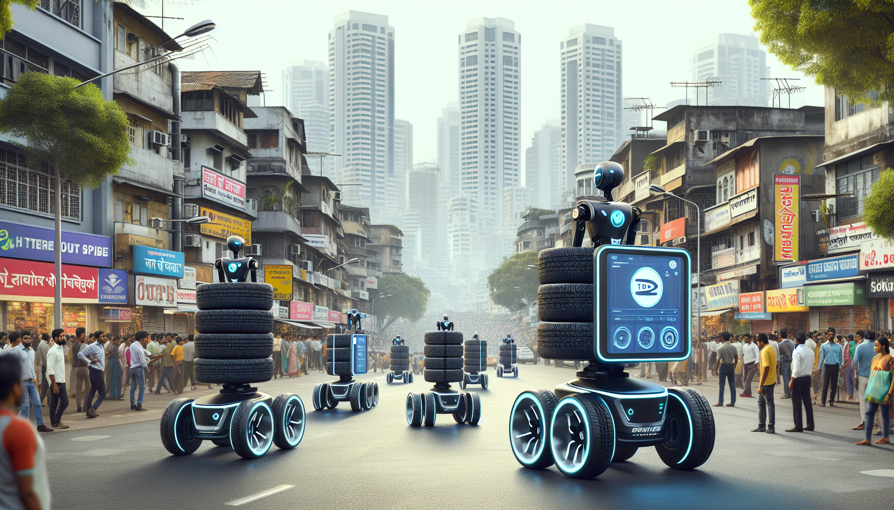 CEAT Tyres Introduces Self-Operating Robots for Tyre Deliveries in Mumbai