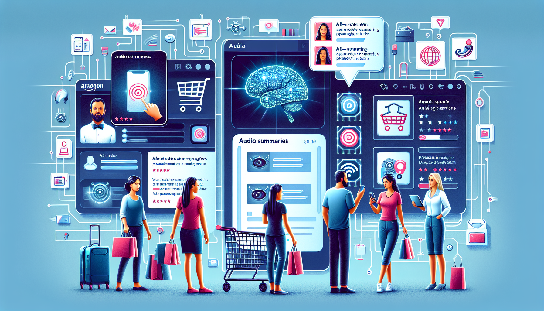 Amazon Tests AI-Created Audio Summaries to Assist Shoppers in Listening Before Making a Purchase