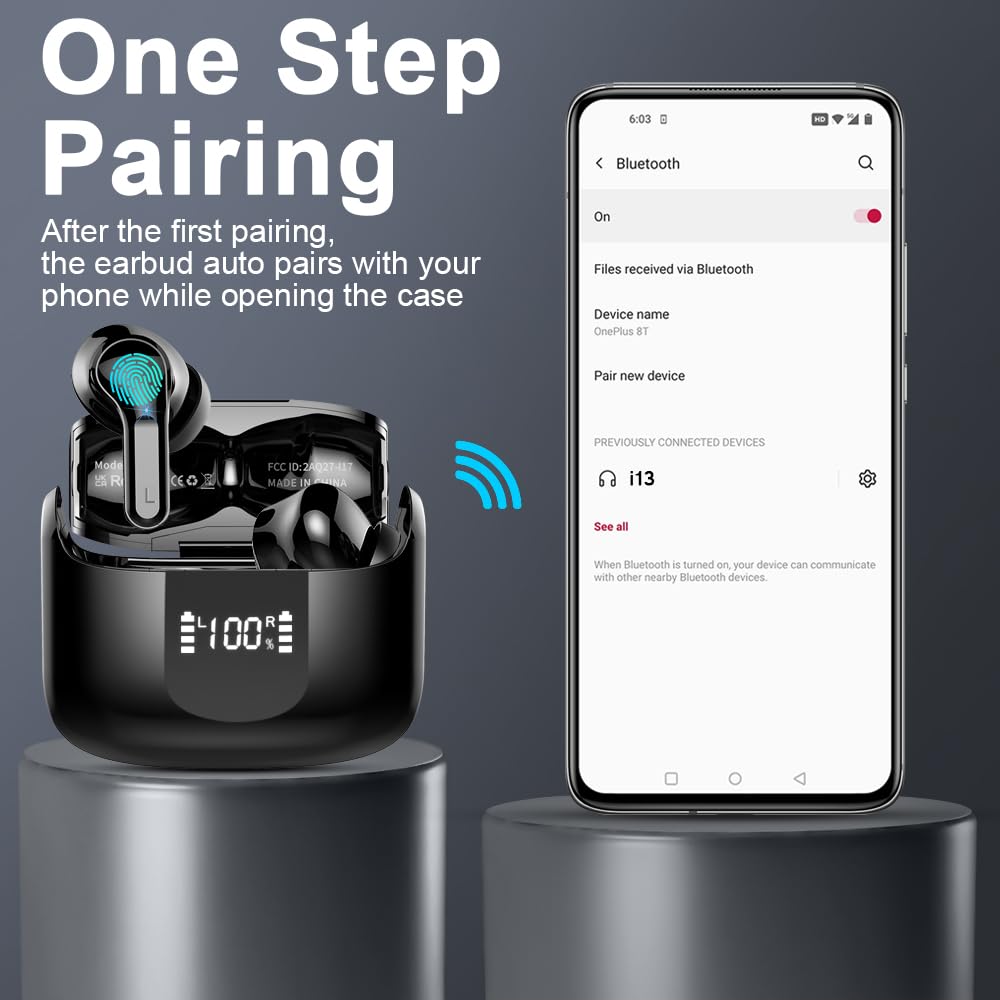 Wireless Bluetooth 5.3 in-Ear Headphones Review