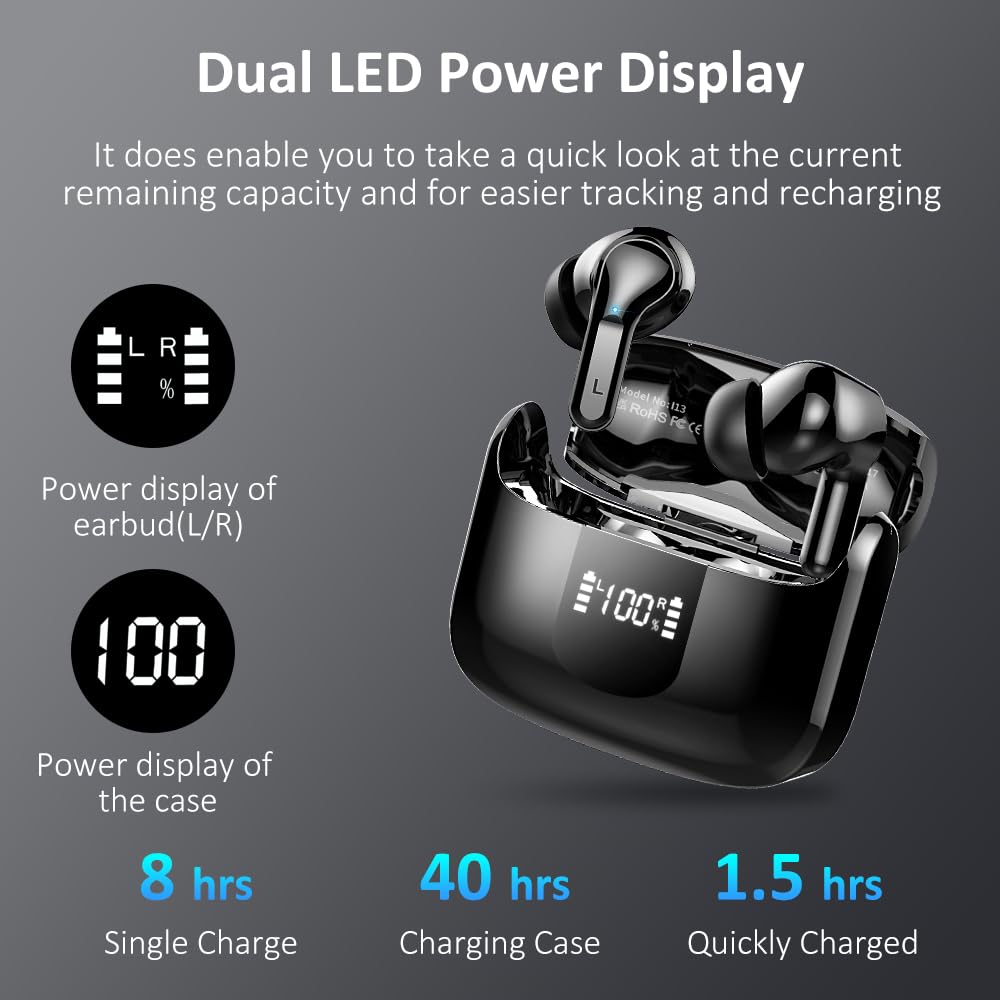 Wireless Bluetooth 5.3 in-Ear Headphones Review