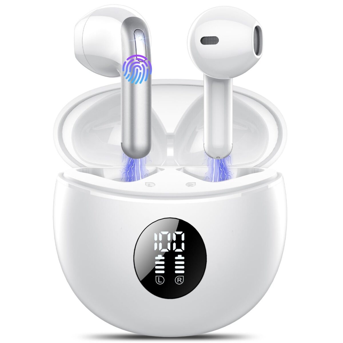 "Wireless Earbuds, Bluetooth 5.4 Headphones with 4 ENC Noise Cancelling Mic Review"