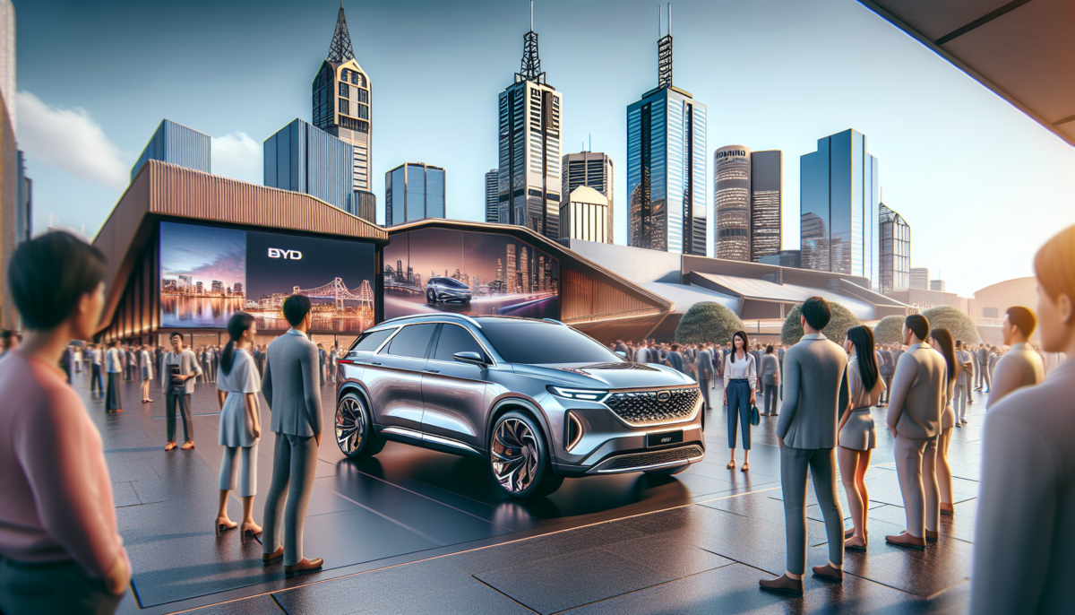 BYD's Sealion 7 Shines at the Melbourne EV Show, Standing Out as a Robust Contender in the Mid-Sized SUV Segment