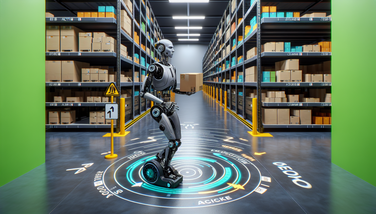 Humanoid Robot depicted in Figure Achieves Notable Acceleration Enhancement for Warehouse Activities