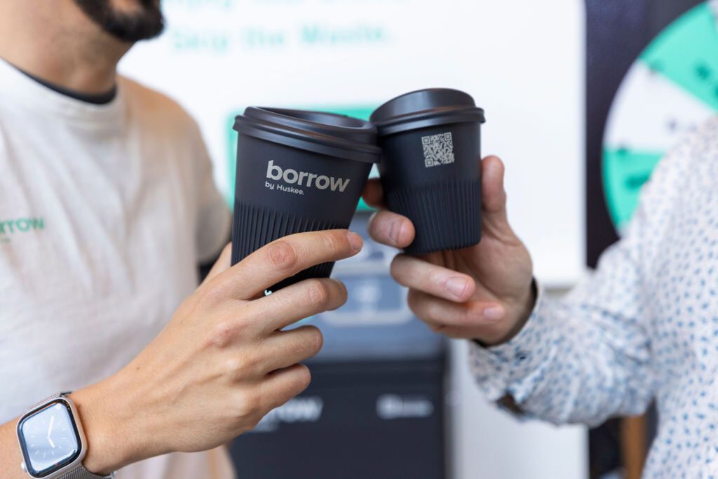 Huskee introduces a smart reusable cup system in Sydney