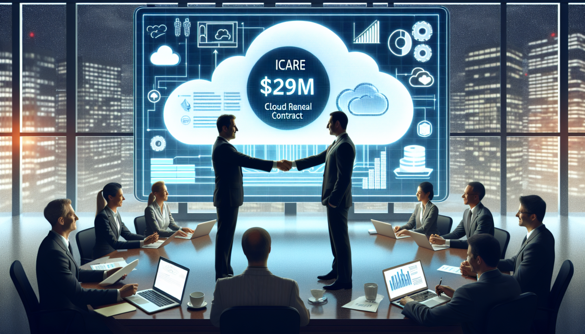 icare finalizes $29m cloud renewal with AWS