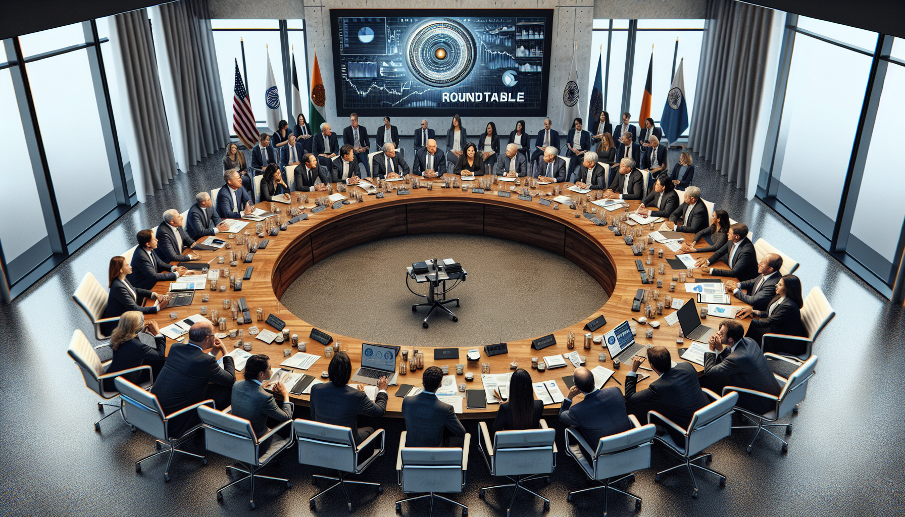 In Images: Thales Organizes Financial Services CORIE Roundtable
