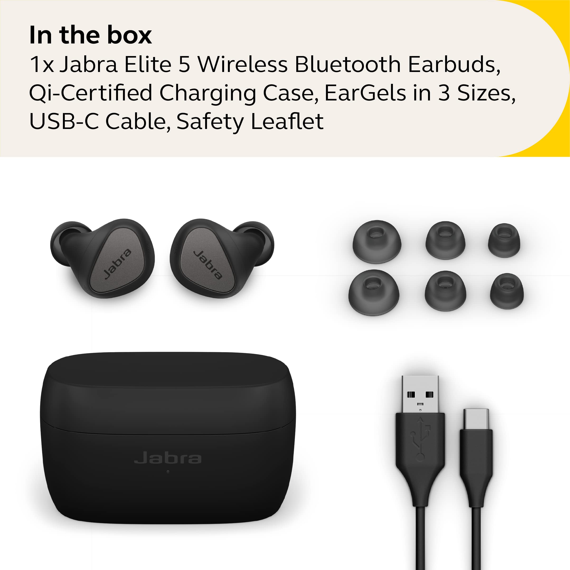 Jabra Elite 5 True Wireless in-Ear Bluetooth Earbuds Review