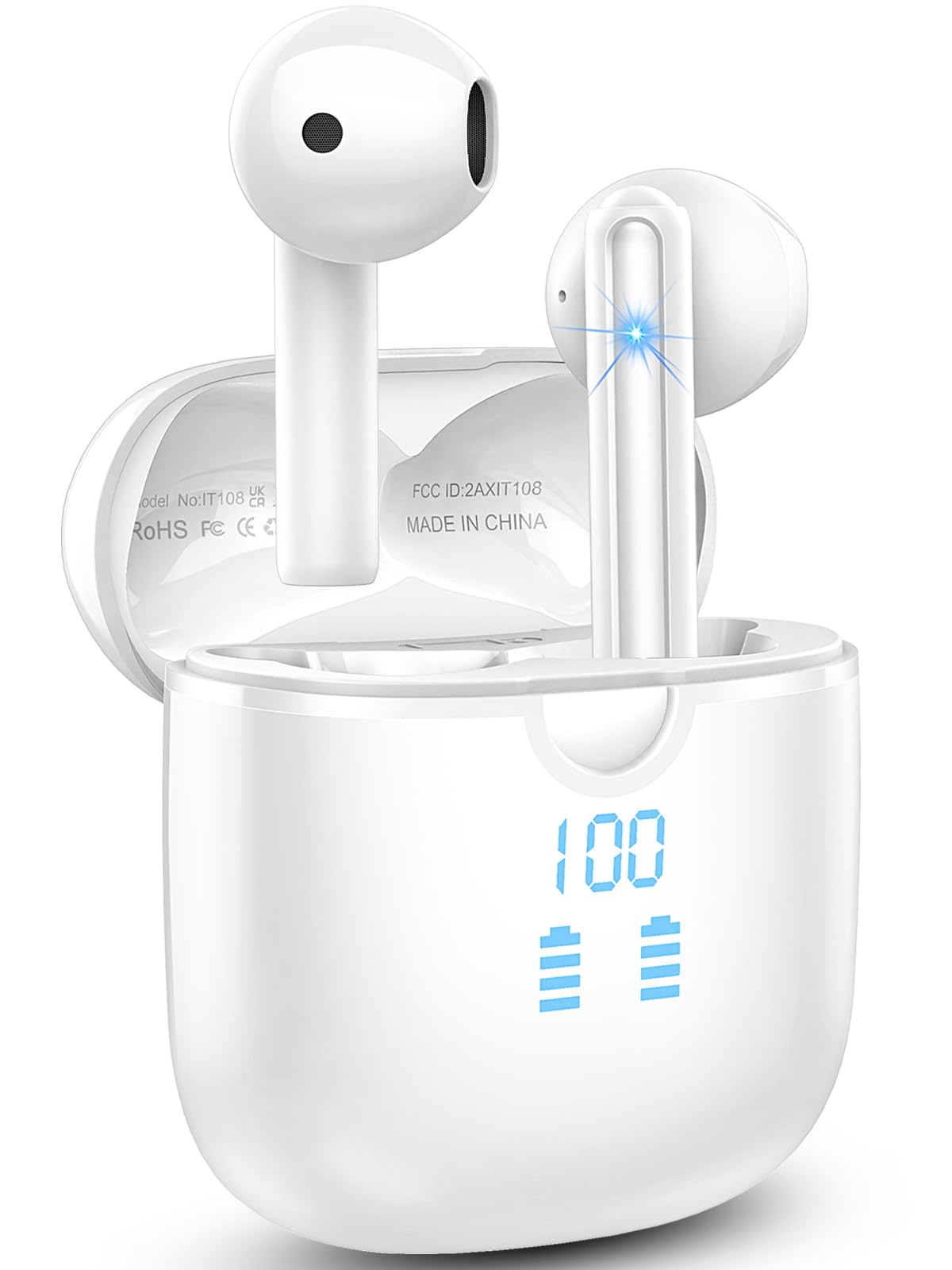 Jxrev Wireless Earbuds Bluetooth 5.4 Earbuds Stereo Bass Review