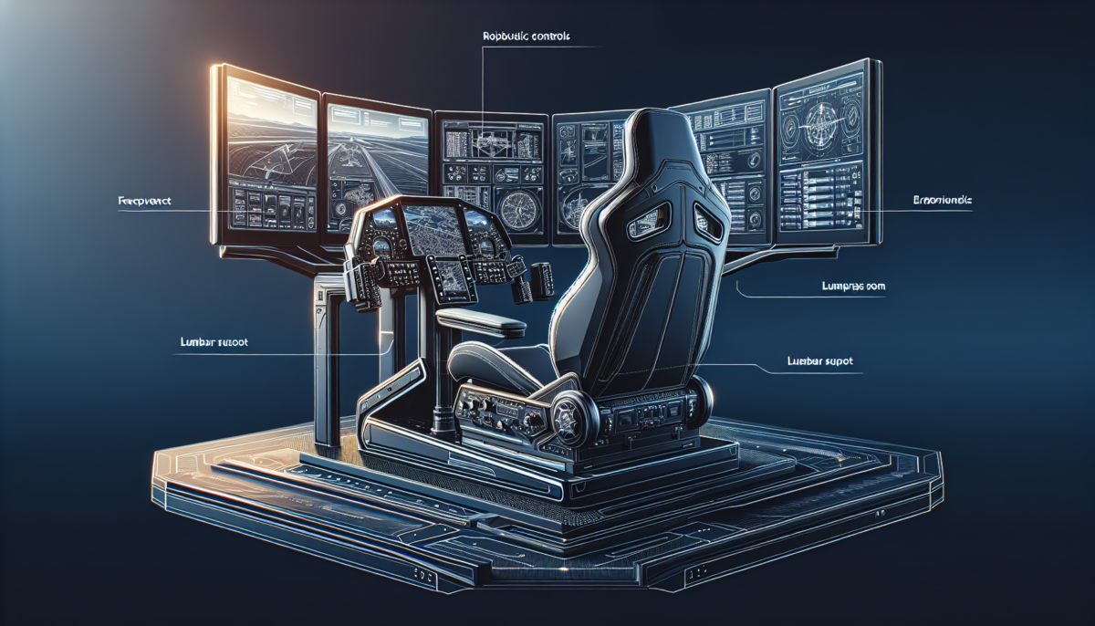 Next Level Racing Collaborates with Microsoft to Reveal Flight Sim Cockpit with Lumbar Support