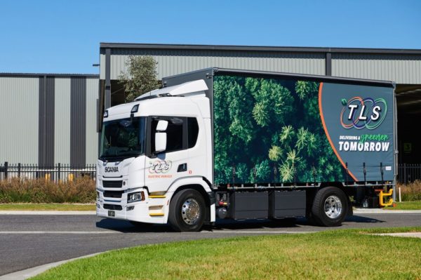 Total Logistics Solutions Propels into the Future with Launch of Scania Electric Truck