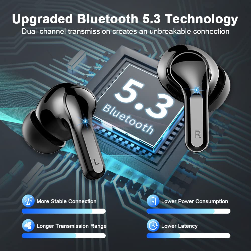 Wireless Bluetooth 5.3 in-Ear Headphones Review