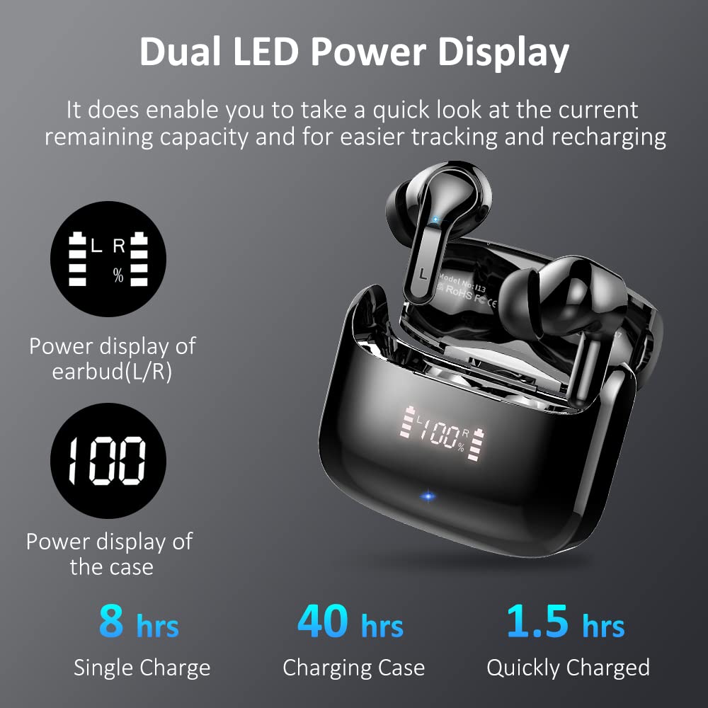 Wireless Bluetooth 5.3 in-Ear Headphones Review