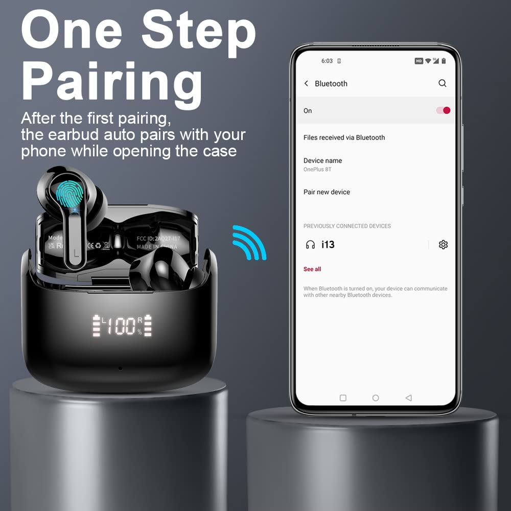 Wireless Bluetooth 5.3 in-Ear Headphones Review