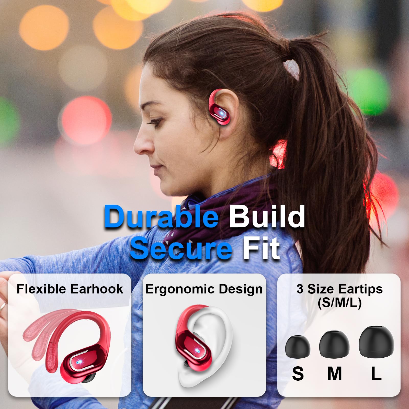 Wireless Earbuds Sport Bluetooth Headphones Review
