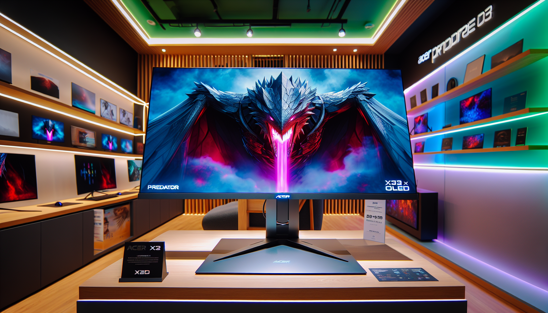 Acer Predator X32 X3 OLED Display: Premium Performance Comes with a Price