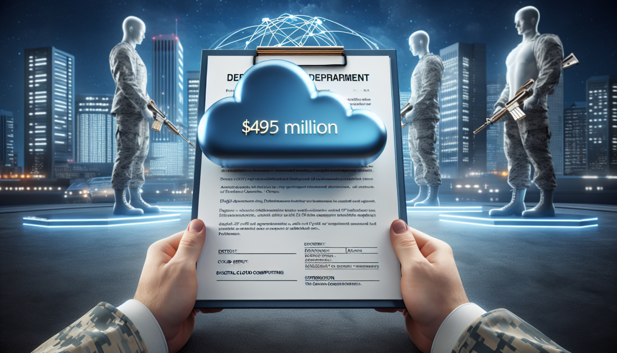 Defence Finalizes $495m Agreement for an Extra Five Years with Azure