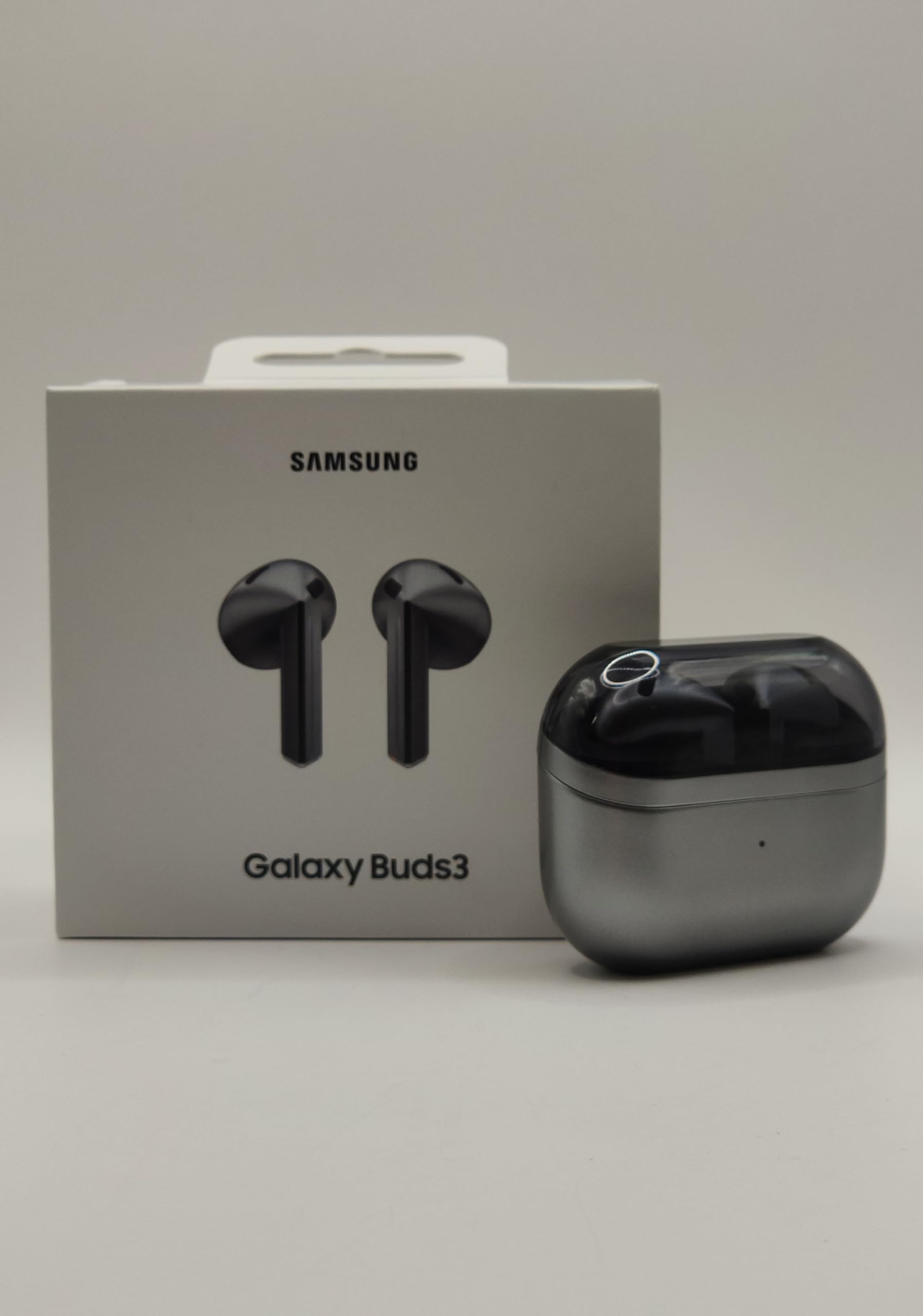 Samsung Galaxy Buds3 SM-R530 Silver Bluetooth Headphones Wireless in-Ear Microphone Review