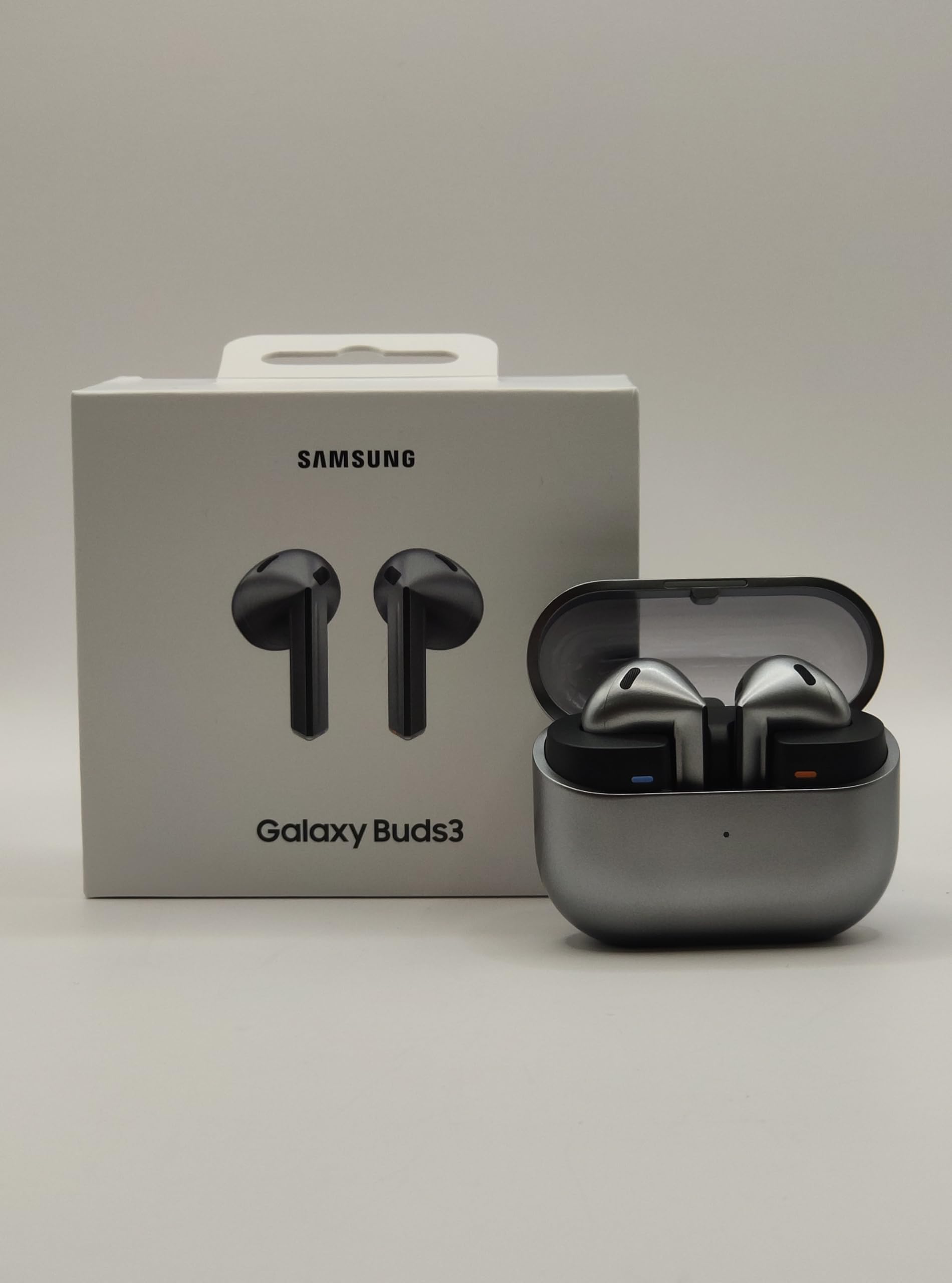 Samsung Galaxy Buds3 SM-R530 Silver Bluetooth Headphones Wireless in-Ear Microphone Review