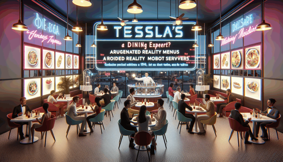 Tesla's Diner Launches: An Avant-Garde Dining Adventure is Here