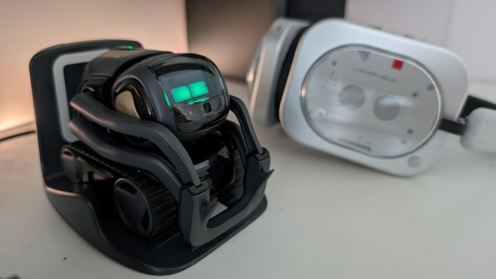 Vector OSKR robot with upgraded functionalities and open-source features.