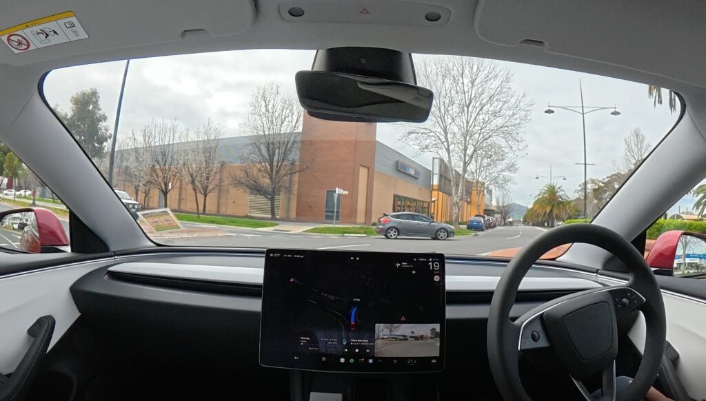 FSD (Supervised) demonstrates its capabilities across 40+ roundabouts in Australia.