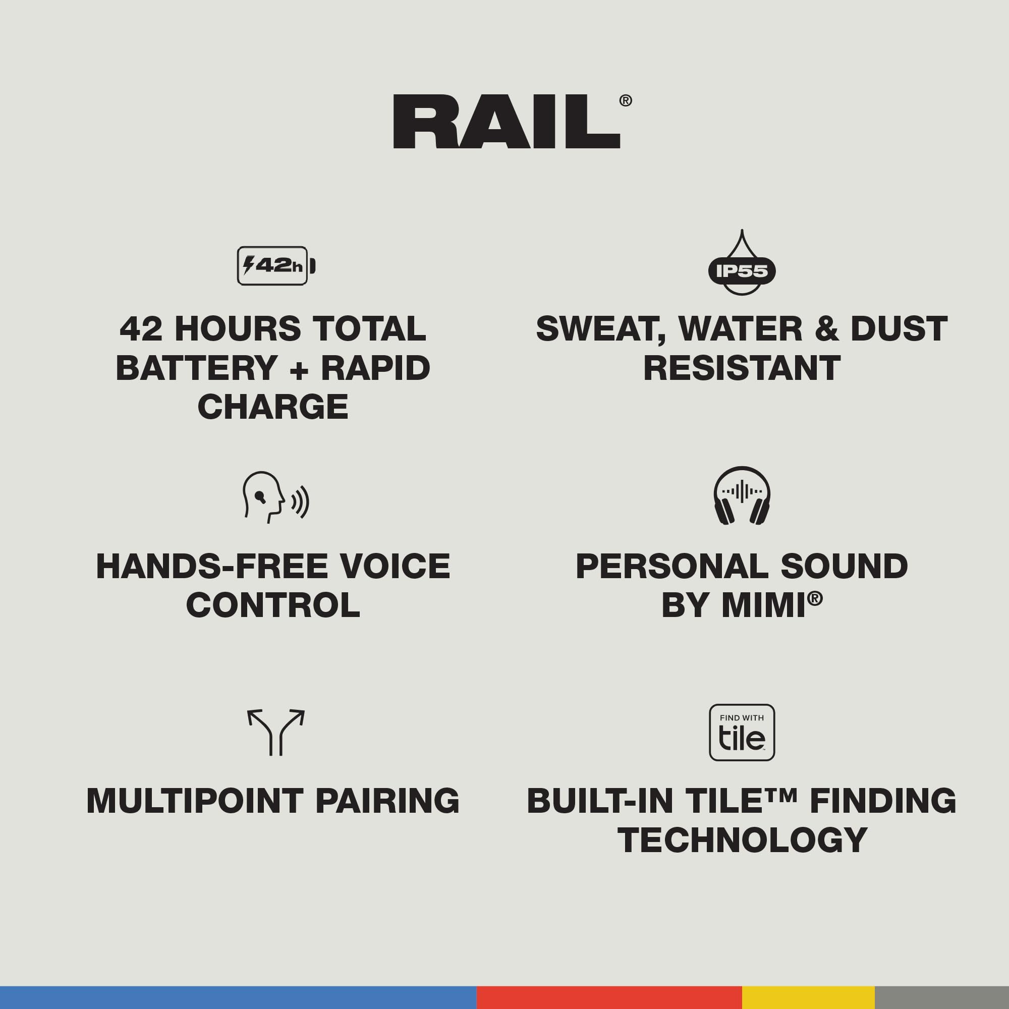 Skullcandy Rail In-Ear Wireless Earbuds, Black Review
