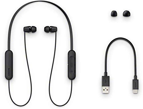 SONY WI-C200 Wireless Bluetooth Headphones - Black Review