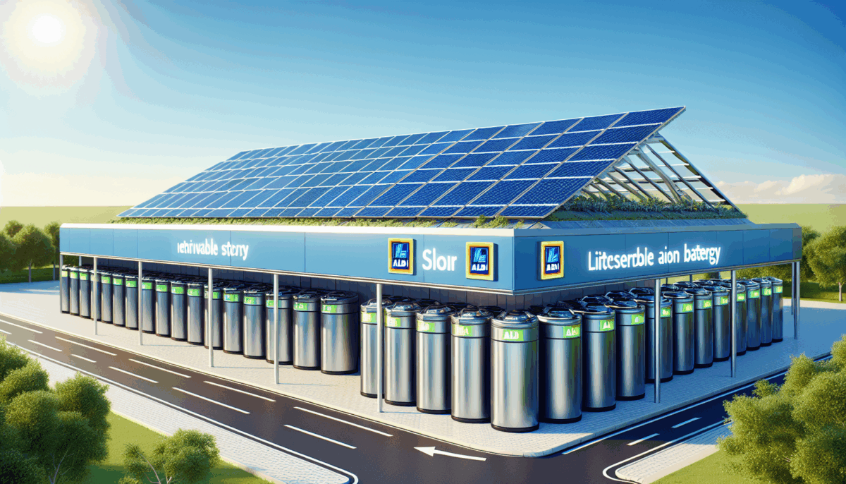 ALDI Introduces Cost-Effective Solar and Battery Solutions, Enhancing Access to Renewable Energy