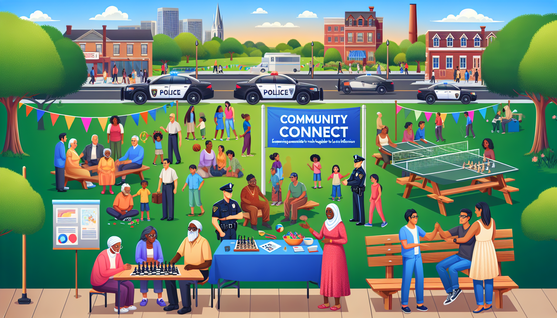 Community Connect: Empowering Communities to Work Together with Local Law Enforcement