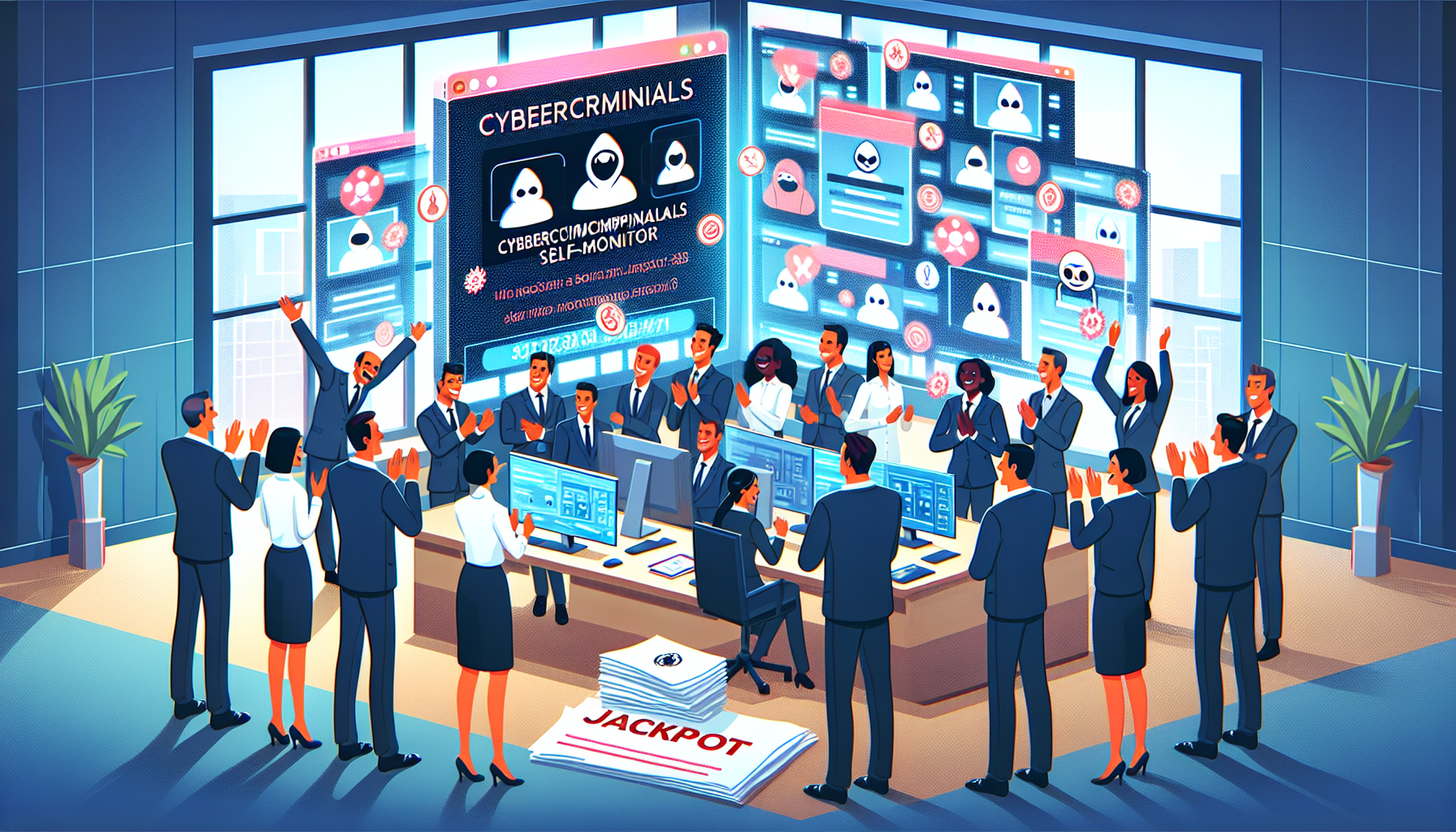 Security Company Strikes Jackpot as Cybercriminals Self-Monitor