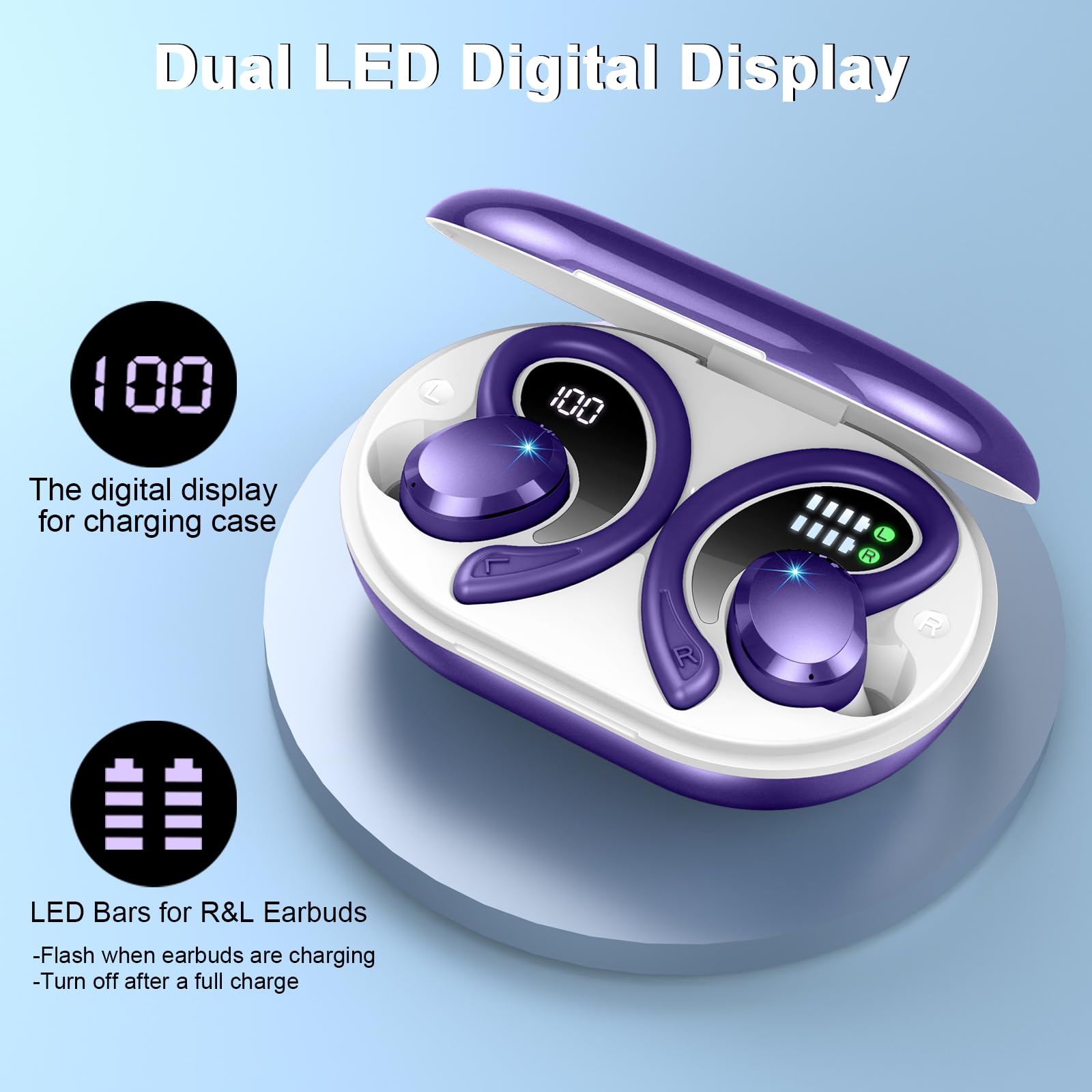 Rulefiss Wireless Earbuds Bluetooth Headphones Sport Review