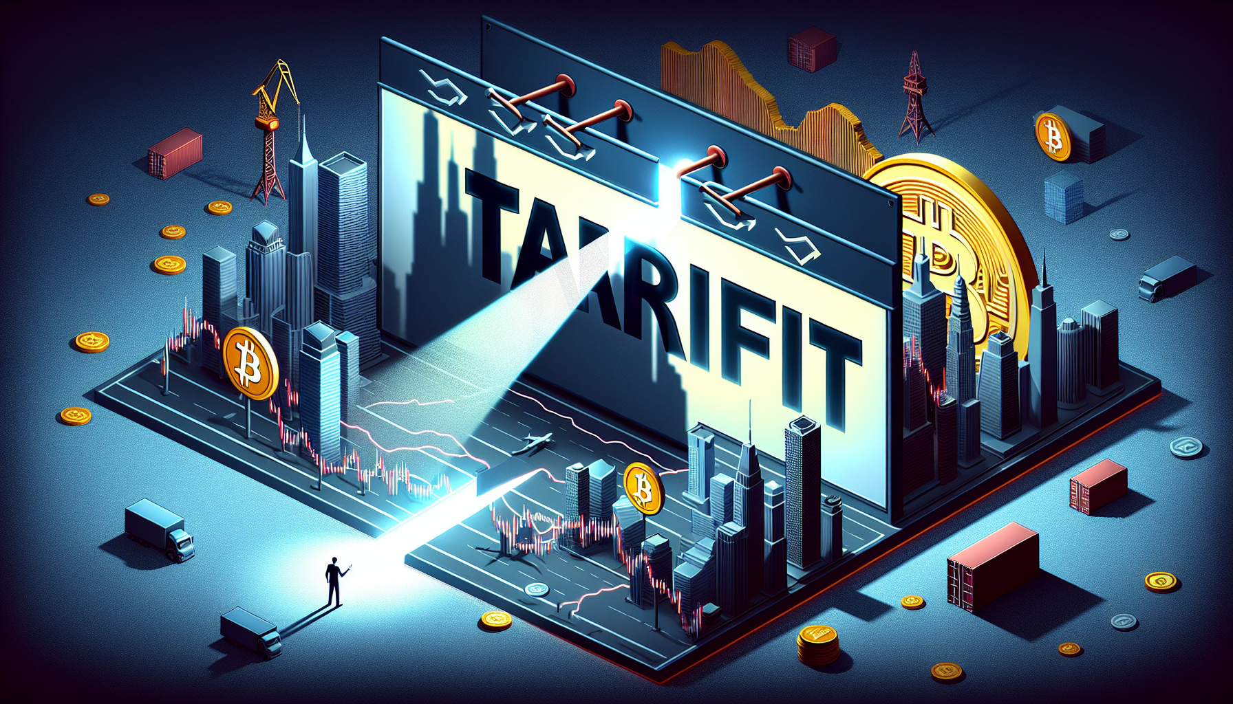 US Tariff Warning on China Cuts Billions from Wall Street and Crypto Markets