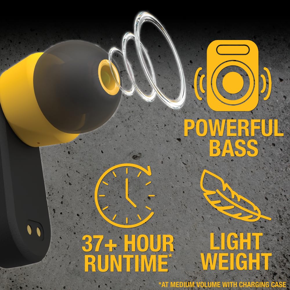 Dewalt True Wireless Earbuds with Charging Case Review