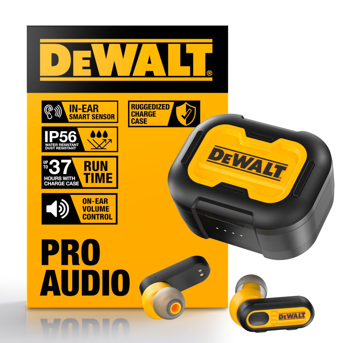 Dewalt True Wireless Earbuds with Charging Case Review