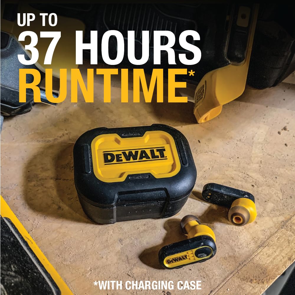 Dewalt True Wireless Earbuds with Charging Case Review