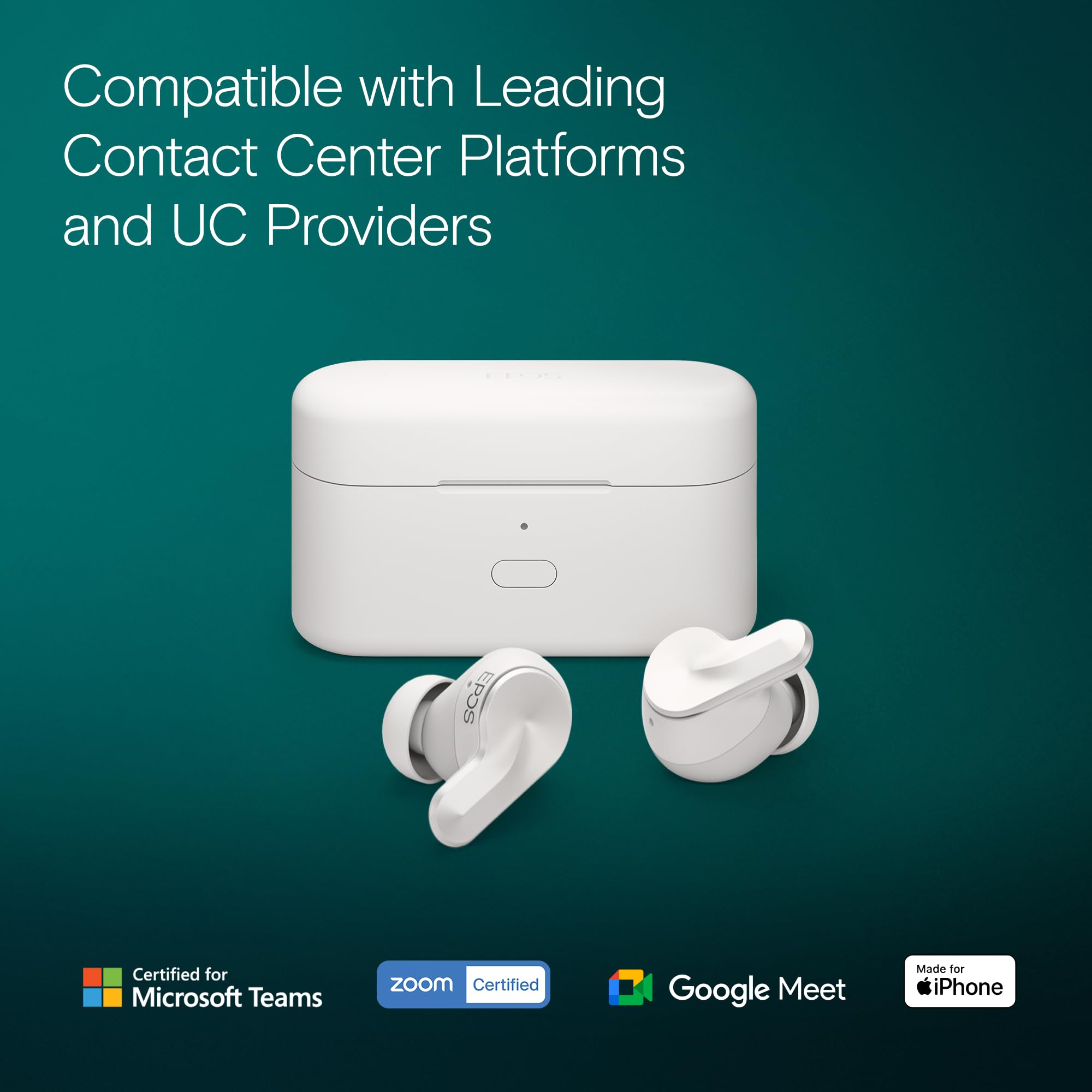 EPOS Adapt E1 White Wireless in-Ear Headphones Review