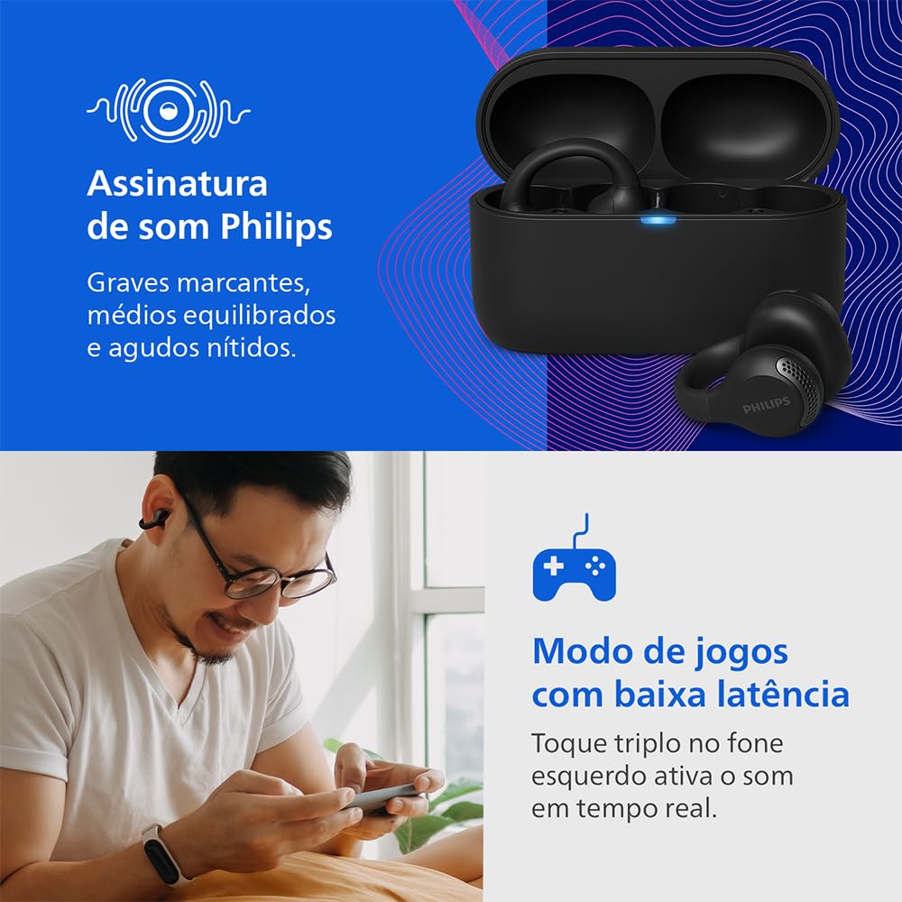 Philips TAQ2000BK True Wireless Multipoint Bluetooth Earphones with Ear Cuff Review